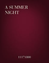 A Summer Night Vocal Solo & Collections sheet music cover
